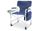 Aluminium Directors Chair with Side Table & Cooler Bag