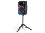 12" Bluetooth Party Speaker with Tripod Stand - RGB LED's - Rechargeable